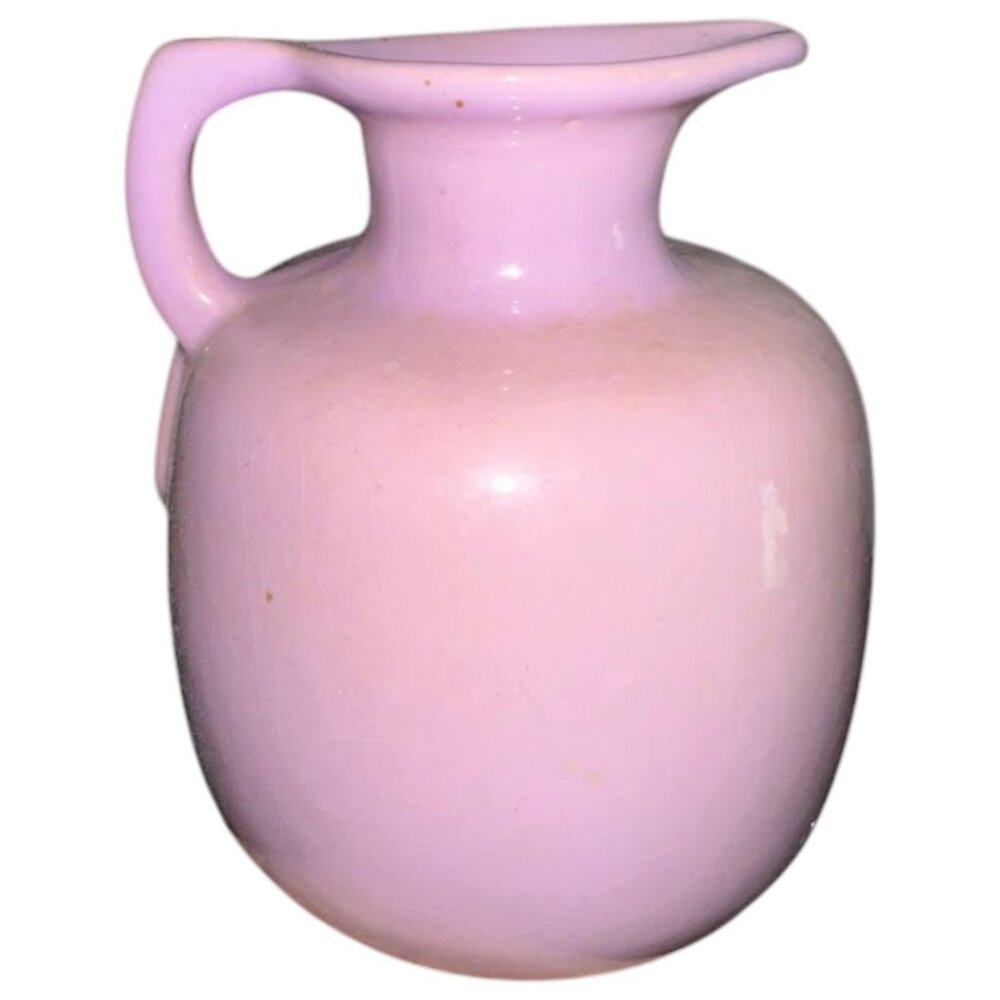 Vintage Fuchsia Pink/Purple Frankoma #833 Stoneware Jug - HARD to find